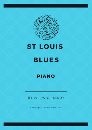 Book cover for St Louis Blues - Piano