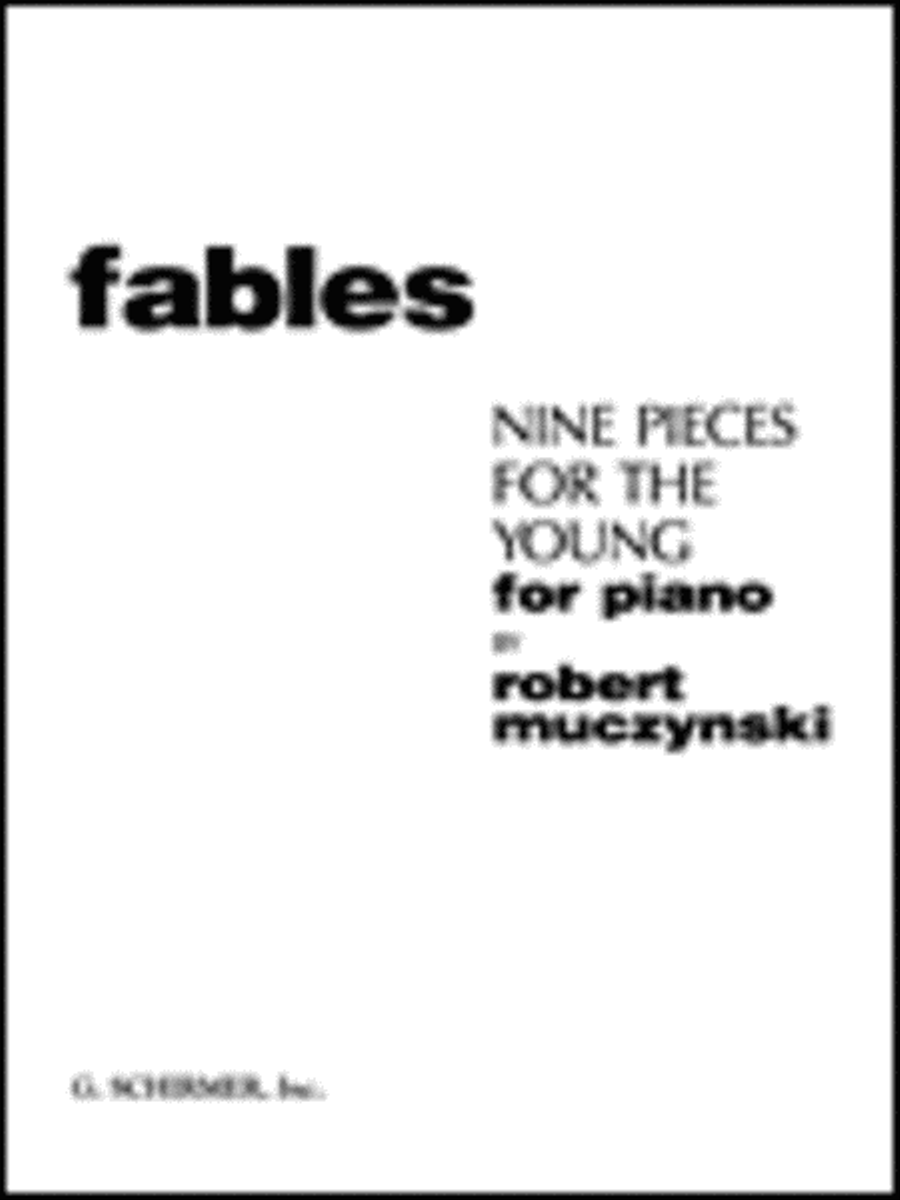Fables: 9 Pieces for the Young Piano Solo scores gallery preview page 1