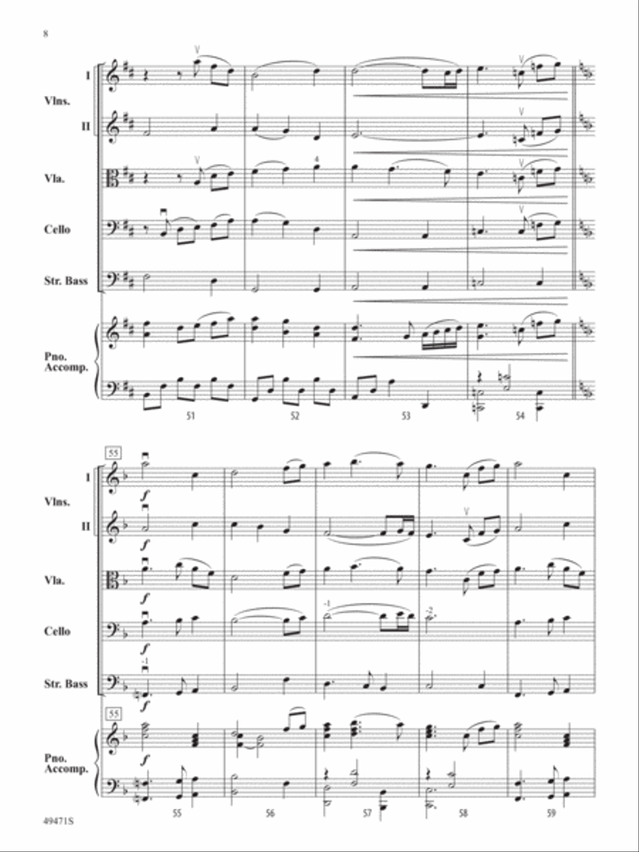 Ruby Mountain Serenade String Orchestra scores gallery preview page 9