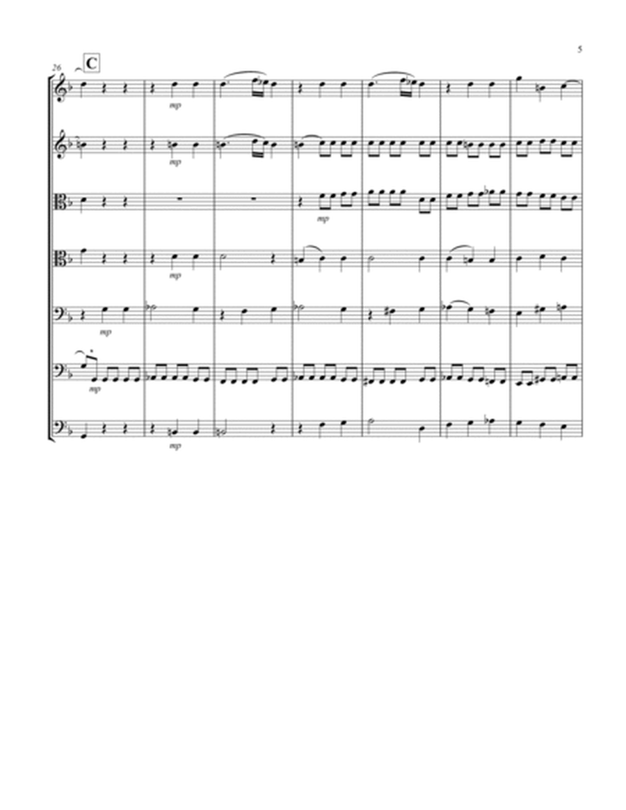 Recordare (from "Requiem") (F) (String Septet - 2 Violins, 2 Violas, 2 Cellos, 1 Bass)
