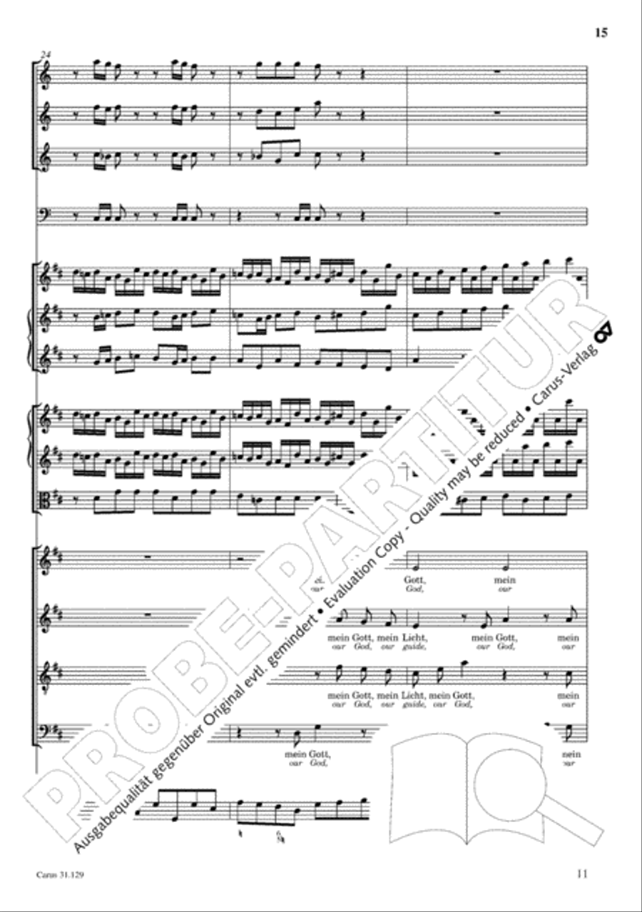 The Complete Sacred Vocal Works (Das geistliche Vokalwerk) Voice scores gallery preview page 16