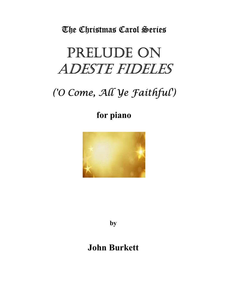 Prelude on Adeste Fideles ('O Come, All Ye Faithful') image number null