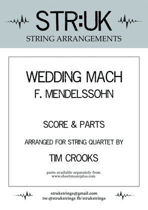 Book cover for Wedding March - Mendelssohn (STR:UK Strings)