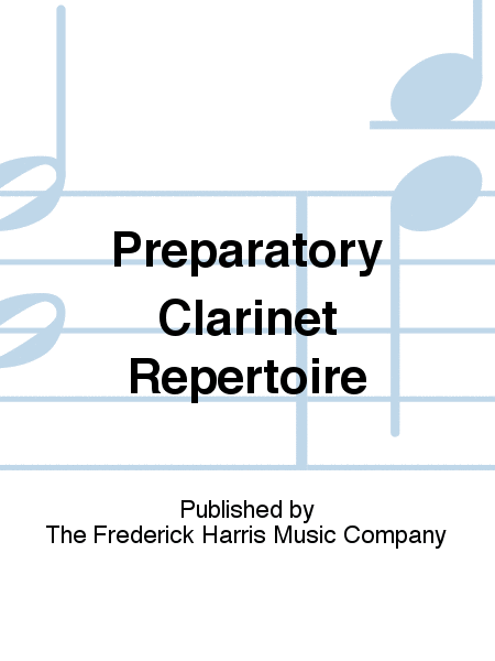 Preparatory Clarinet Repertoire