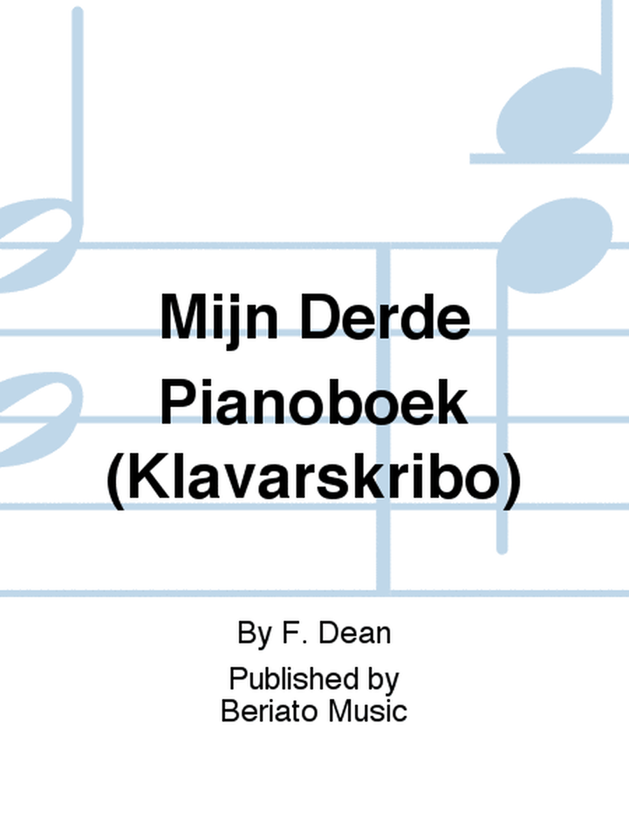 Mijn Derde Pianoboek (Klavarskribo)