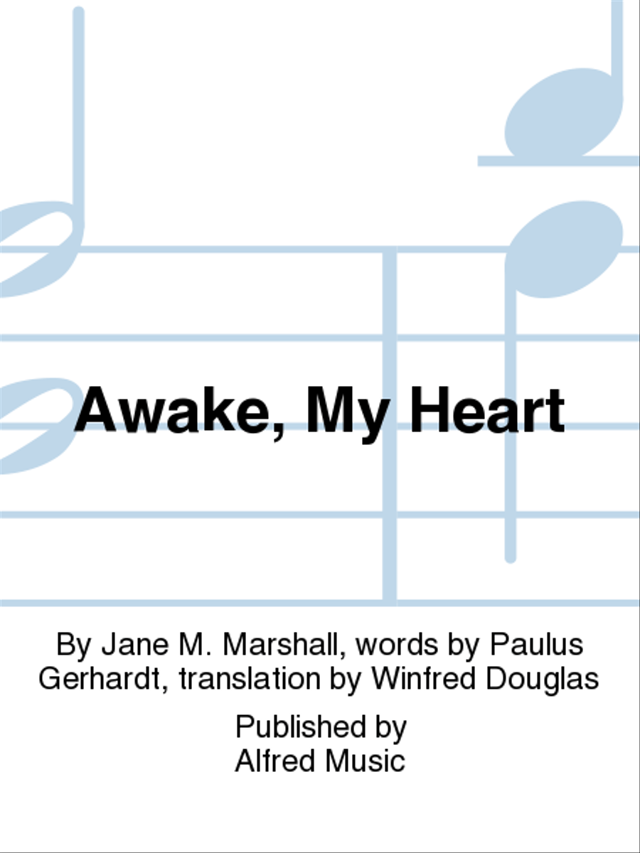 Awake, My Heart Awake, My Heart Choir scores gallery preview page 1