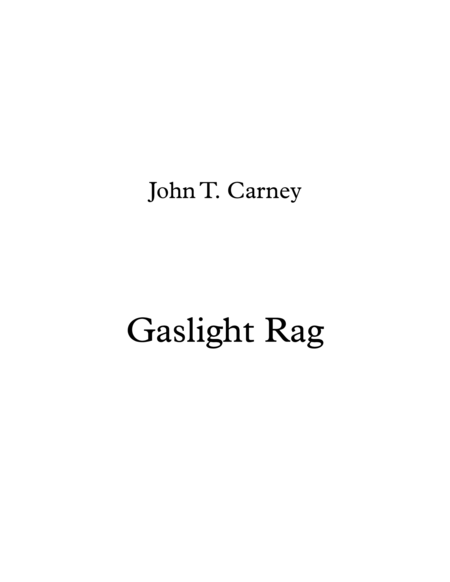 Gaslight Rag image number null