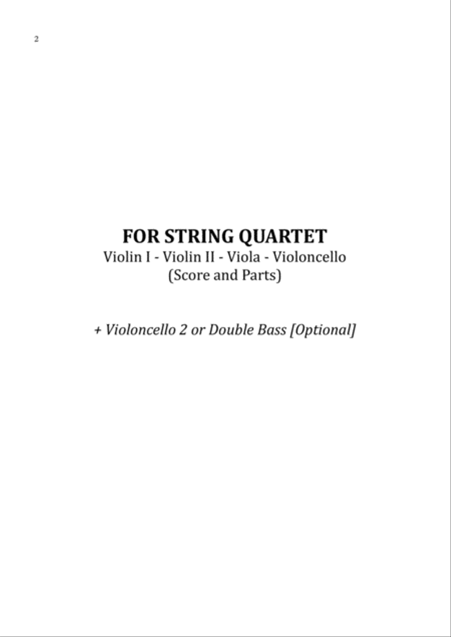 September September String Quartet scores gallery preview page 2