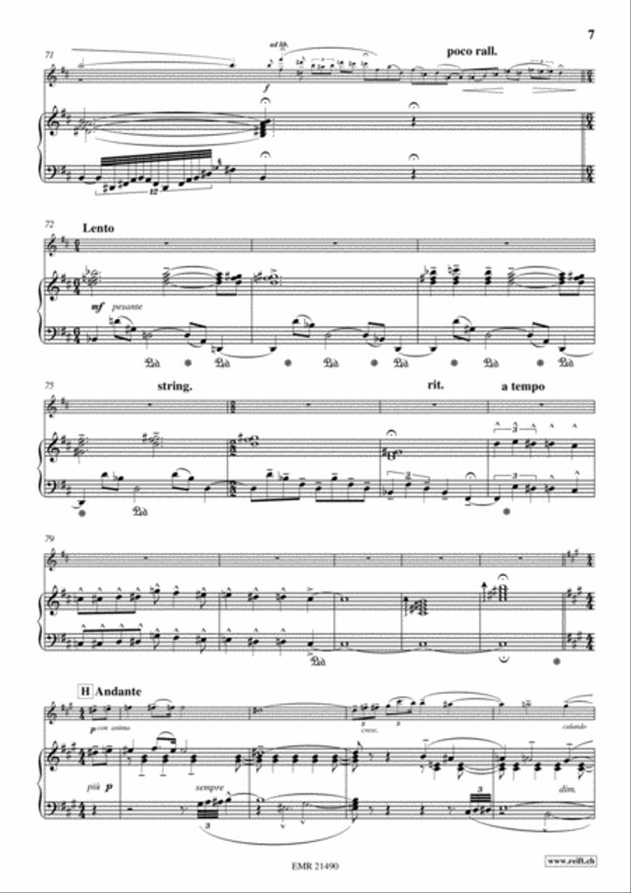 Concerto No. 9 Alto Recorder scores gallery preview page 7