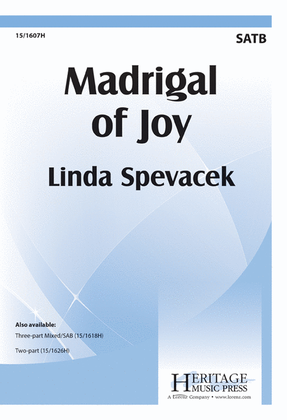Book cover for Madrigal of Joy