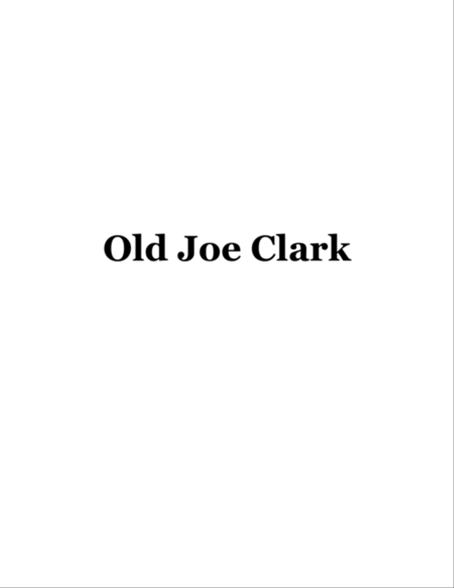 Old Joe Clark SSA scores gallery preview page 1