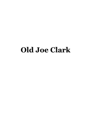 Old Joe Clark