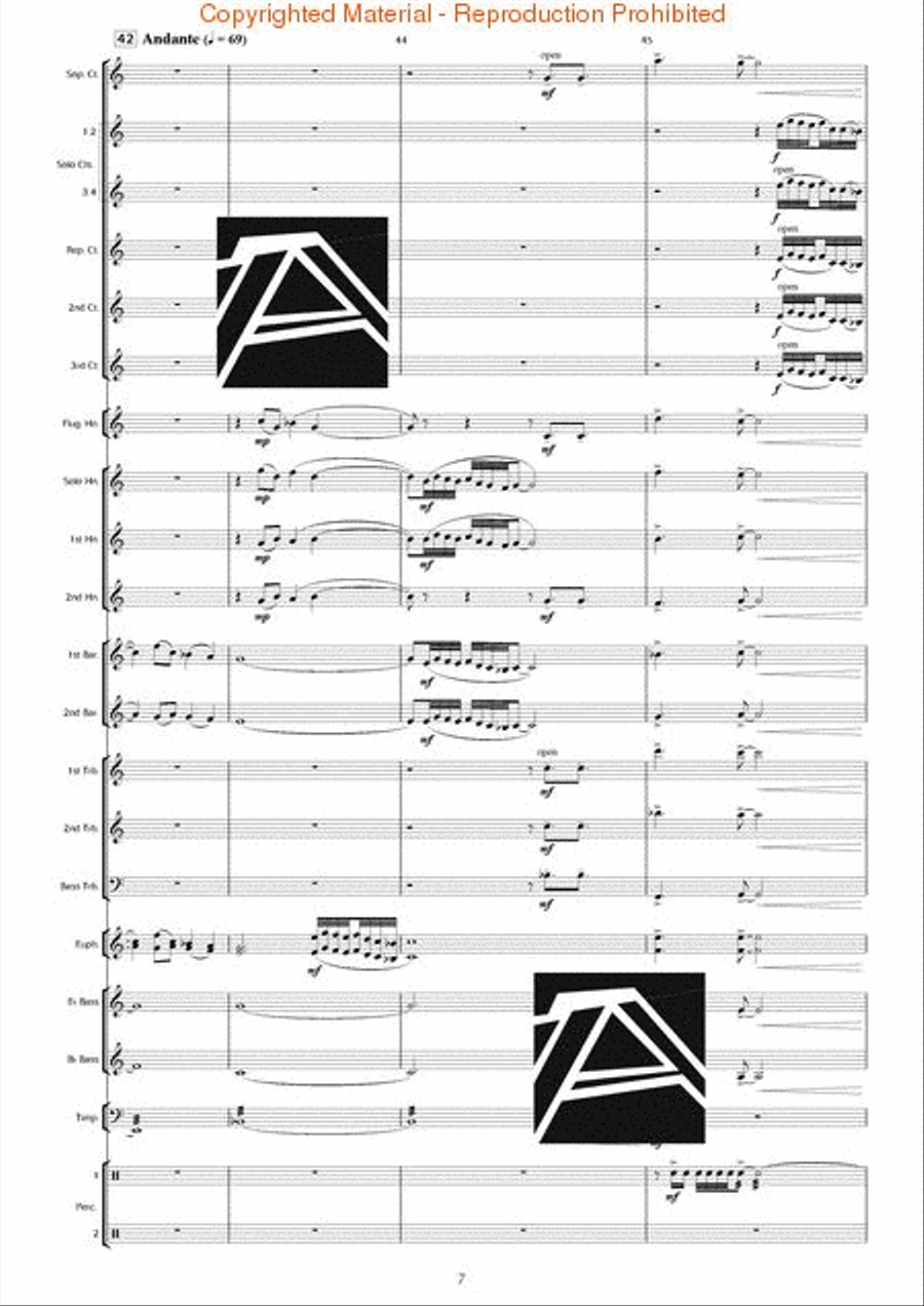 Surround Sound Brass Band scores gallery preview page 8