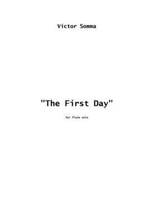 "The First Day" for solo flute