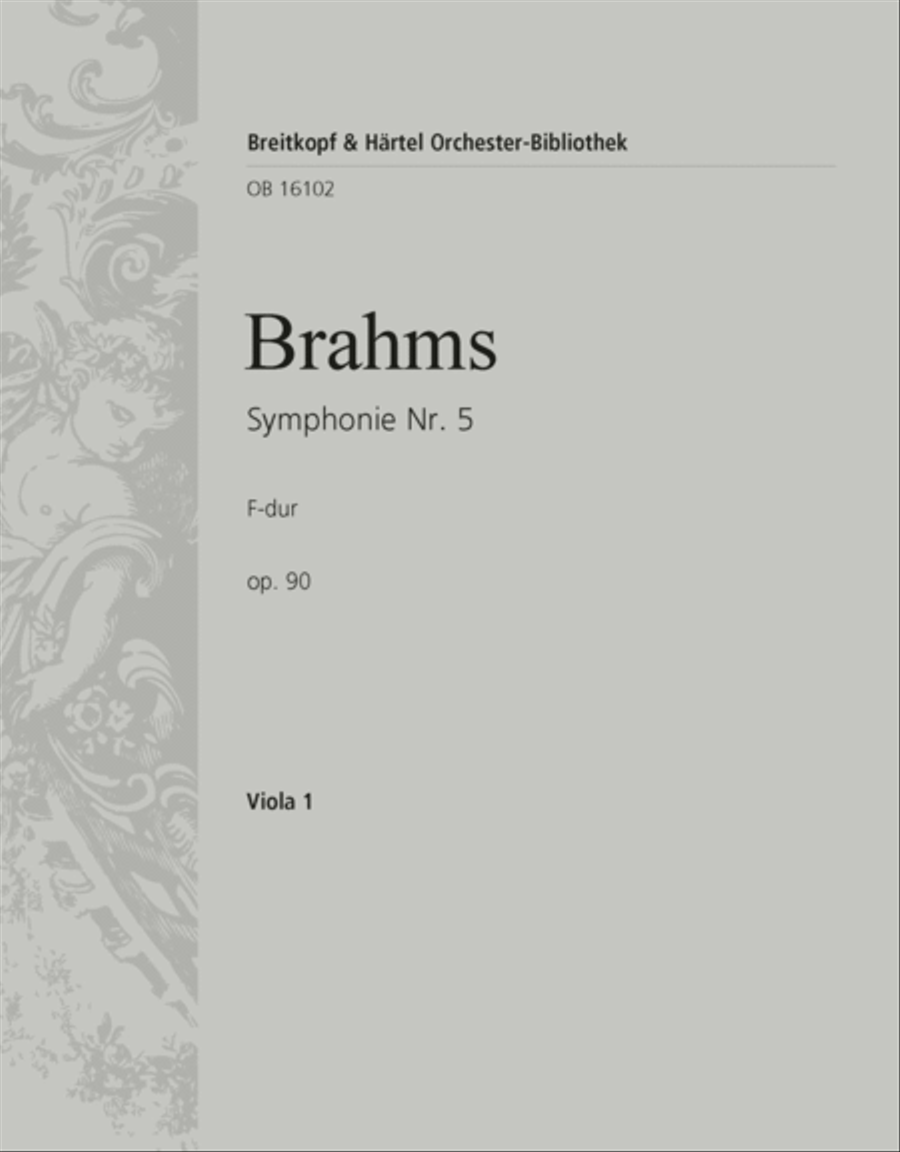 Symphony No. 3 in F major Op. 90 Orchestra scores gallery preview page 1