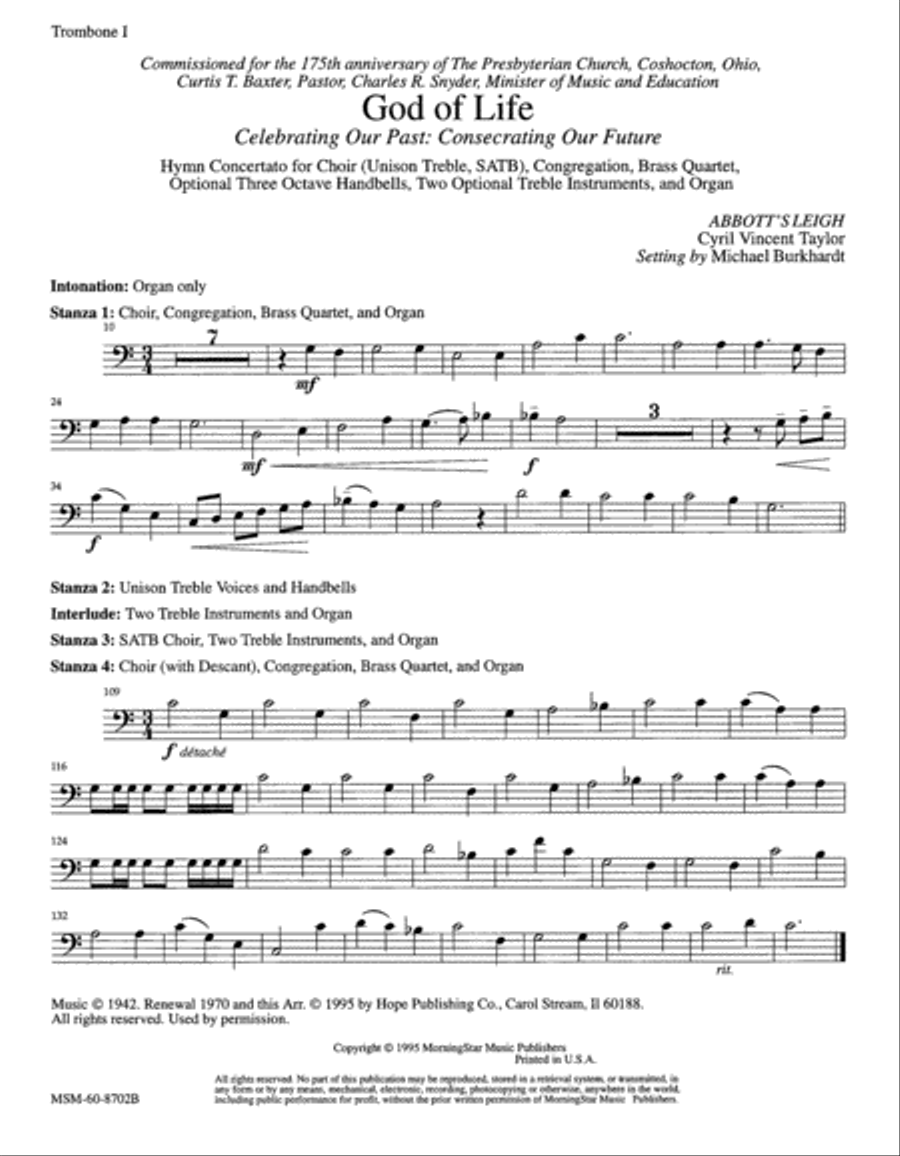 God of Life Choir scores gallery preview page 5