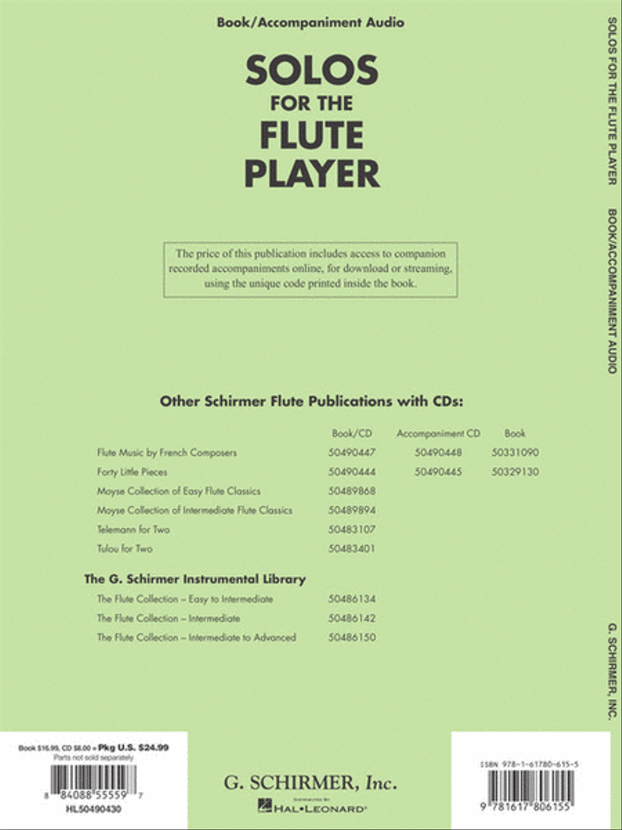 Solos for the Flute Player Flute Solo scores gallery preview page 8