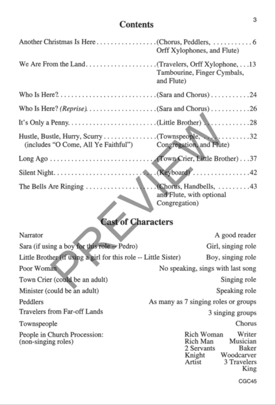 Why the Chimes Rang Preview Kit (Score & CD) Choir scores gallery preview page 4