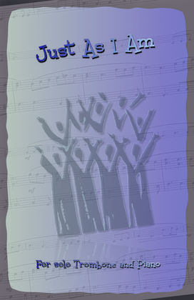 Book cover for Just As I Am, Gospel Hymn for Trombone and Piano