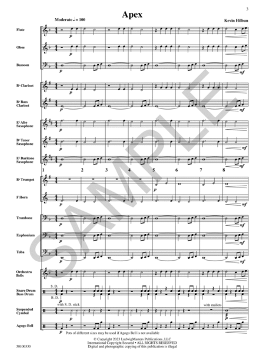 Apex Apex Concert Band scores gallery preview page 4