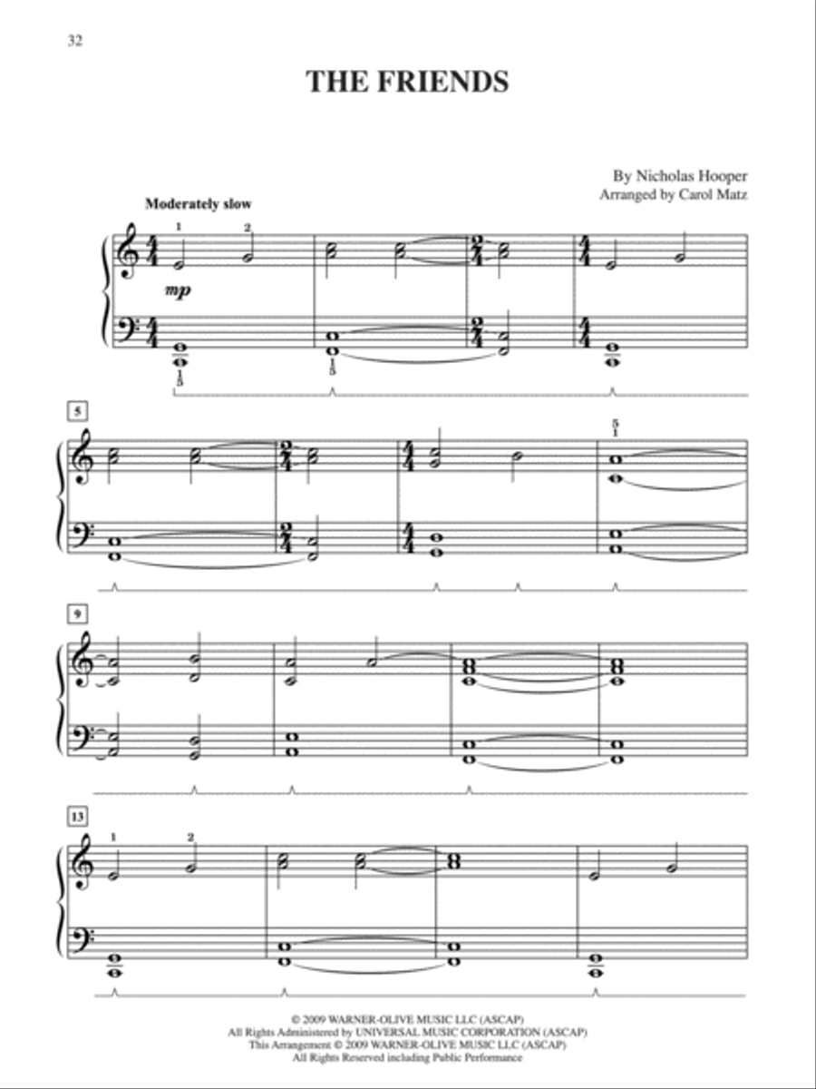 Selections from Harry Potter and the Half-Blood Prince Easy Piano scores gallery preview page 5