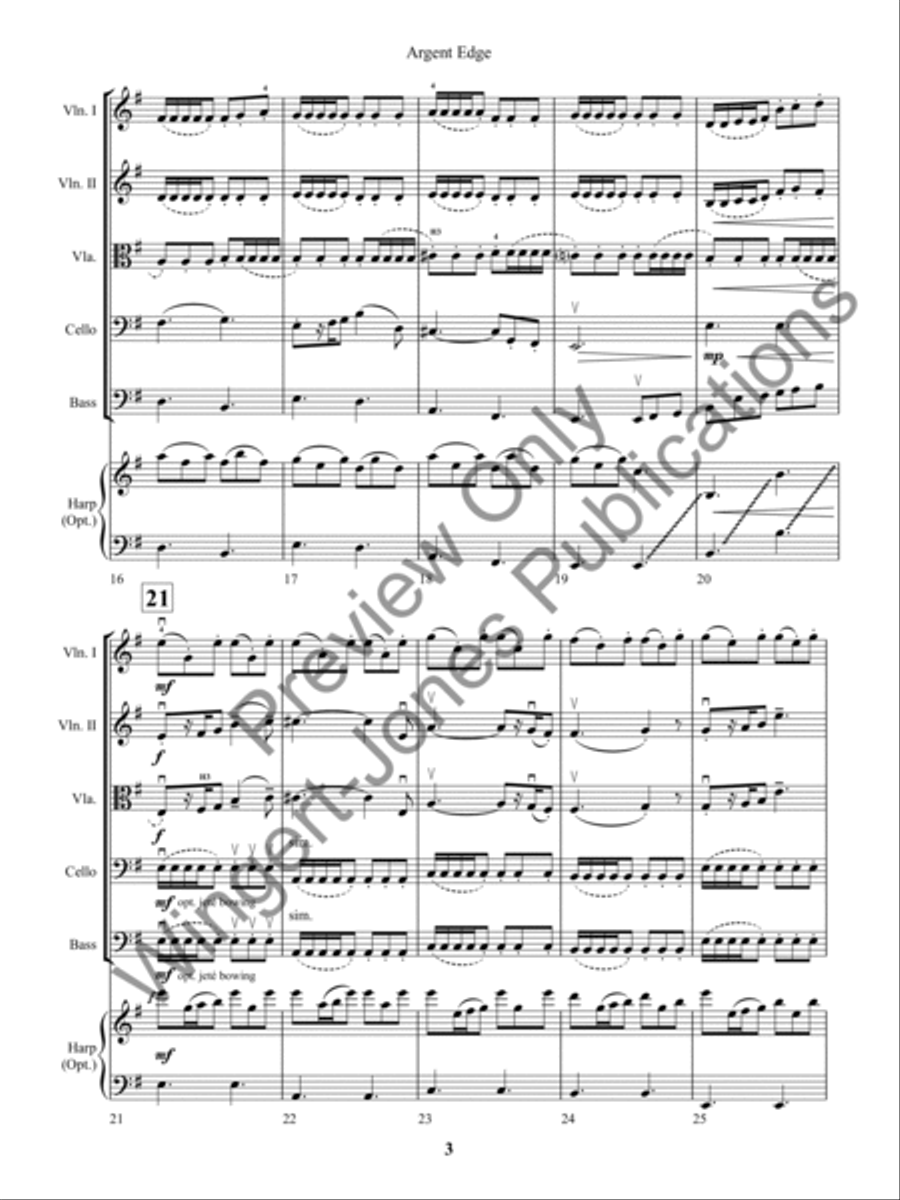 Argent Edge String Orchestra scores gallery preview page 6