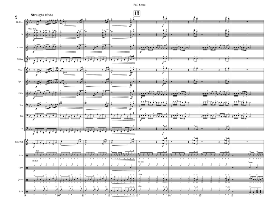 Freedom Freedom Marching Band scores gallery preview page 3