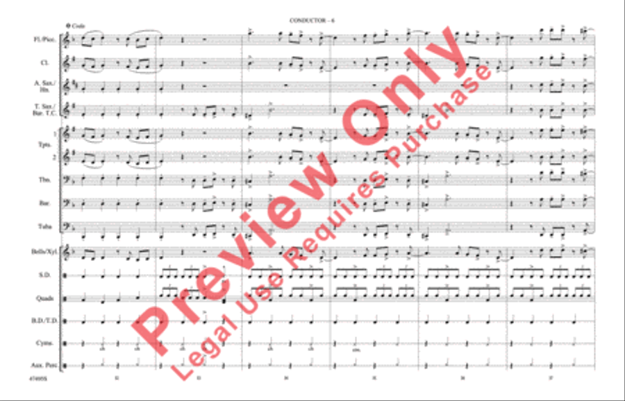 Happy Together Marching Band scores gallery preview page 7