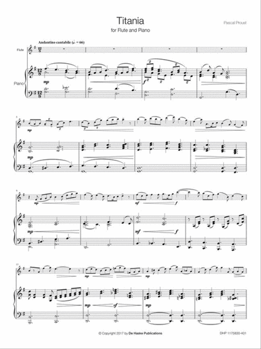 Titania Titania Flute Solo scores gallery preview page 2