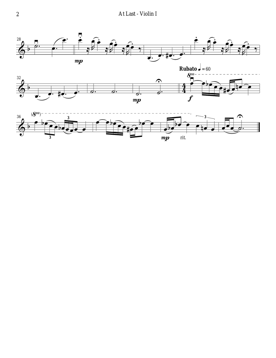 At Last String Quartet scores gallery preview page 2