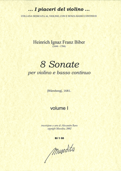 8 Sonate (Nurnberg, 1681)
