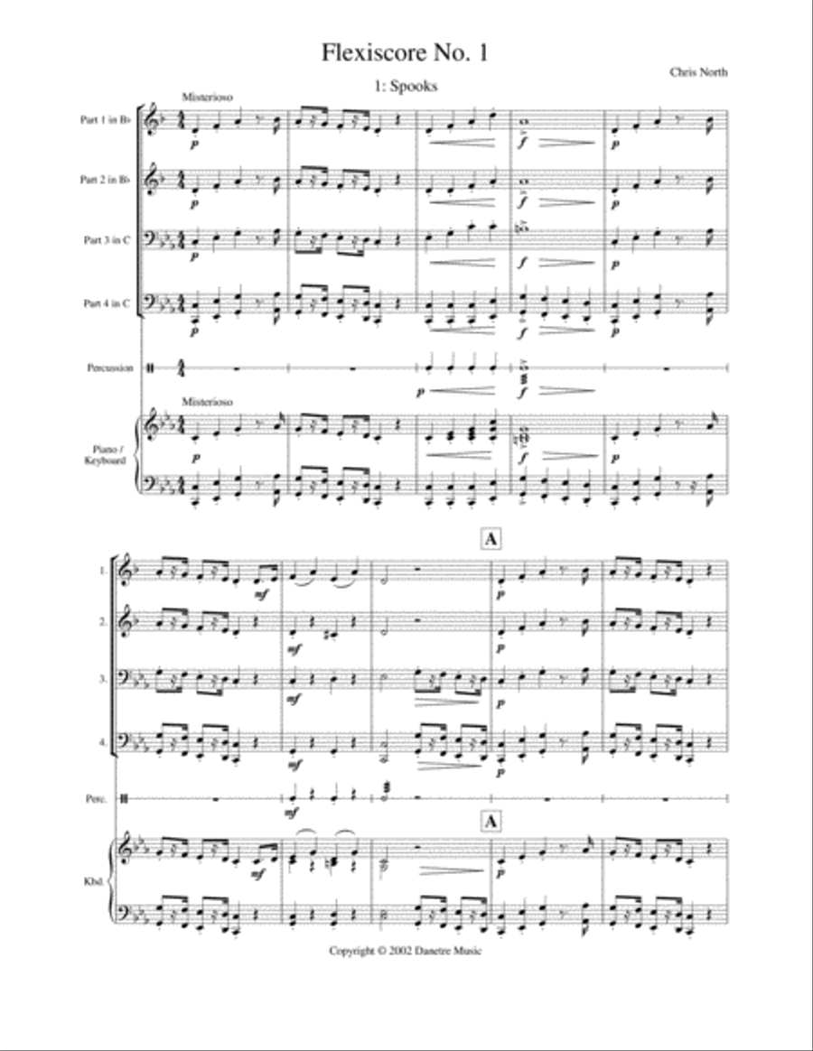 Flexiscore No. 1 (Junior Band) Score scores gallery preview page 3