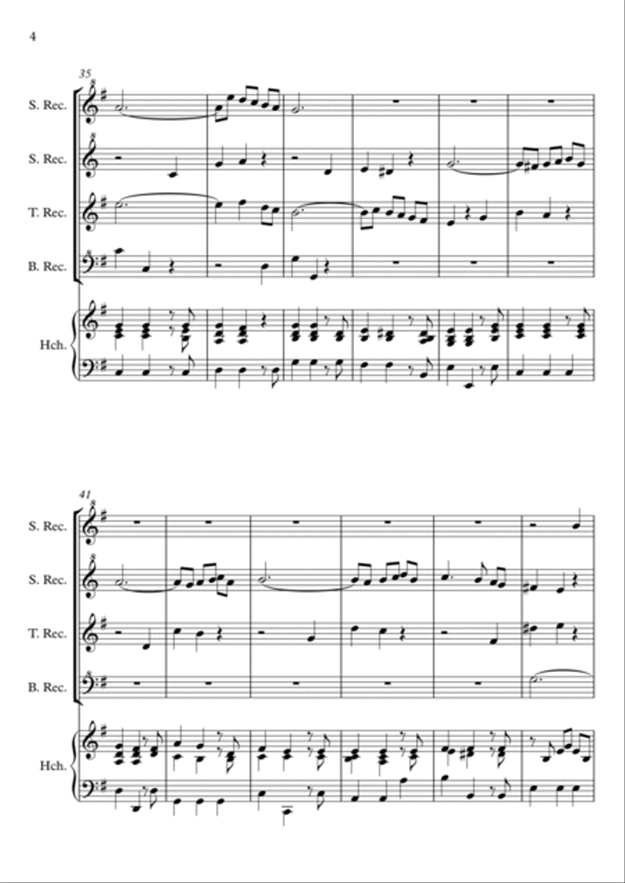 Guitar Trio 2 mov II Andante String Trio scores gallery preview page 4