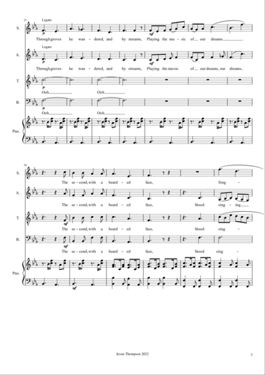 The Singers The Singers 4-Part scores gallery preview page 3