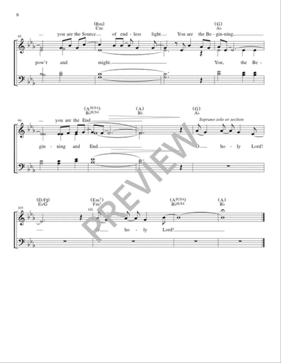 The Beginning and the End - Guitar edition Easy Guitar scores gallery preview page 6