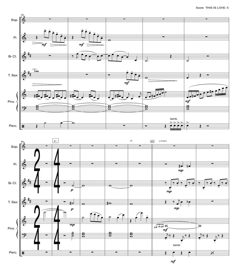 This Is Love (Soprano and Mixed Ensemble) image number null