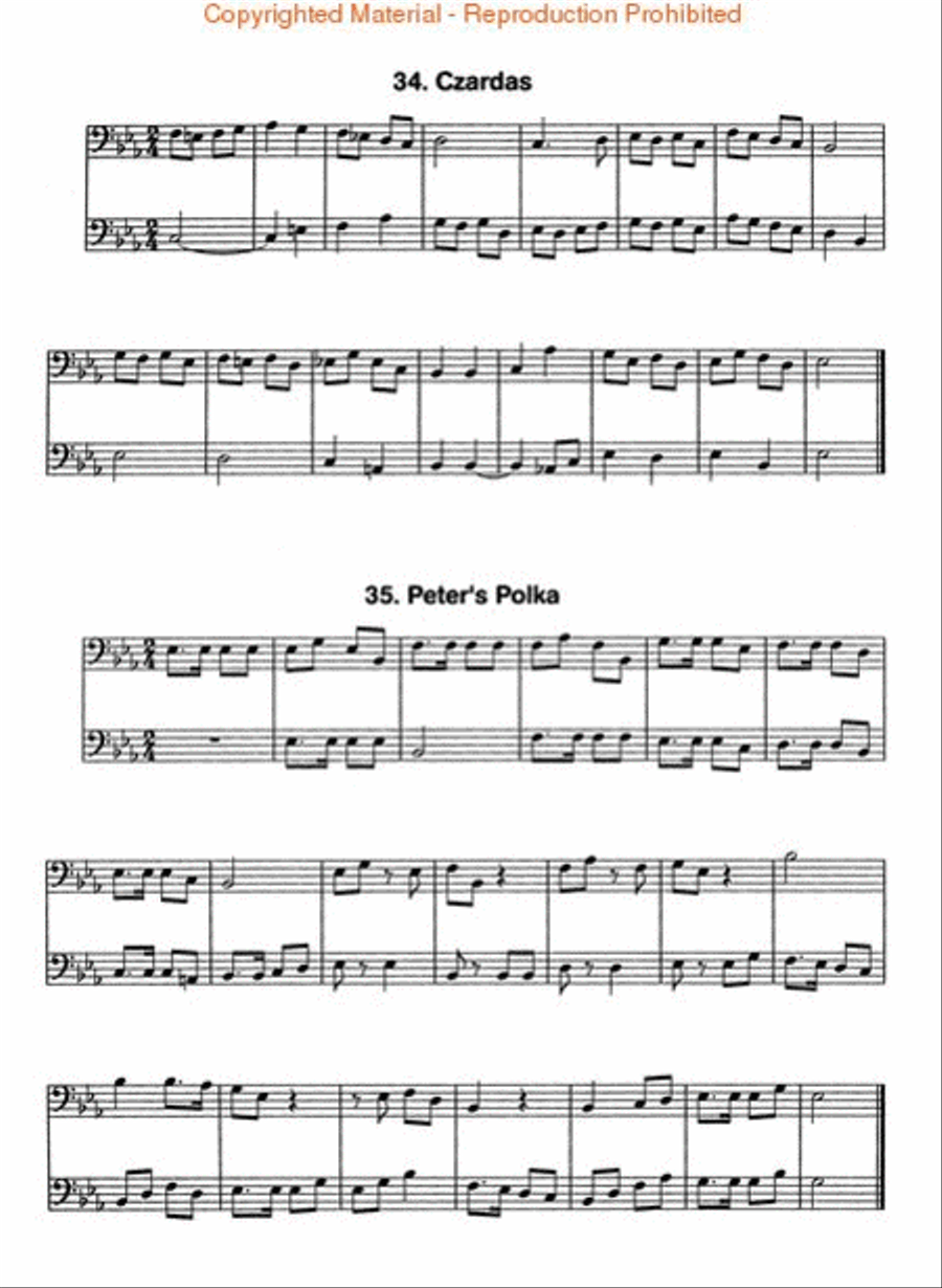 Starter Duets Starter Duets Euphonium scores gallery preview page 4