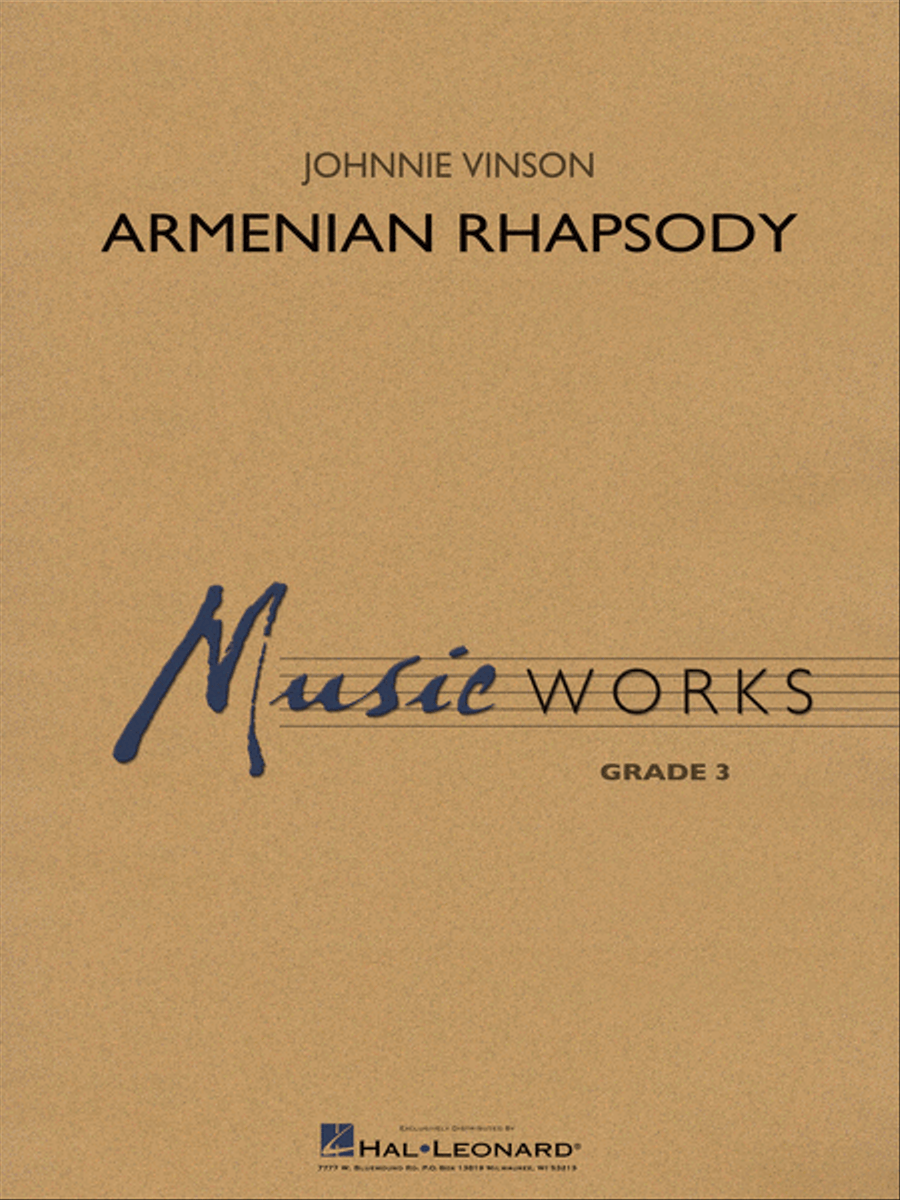 Armenian Rhapsody Concert Band scores gallery preview page 1