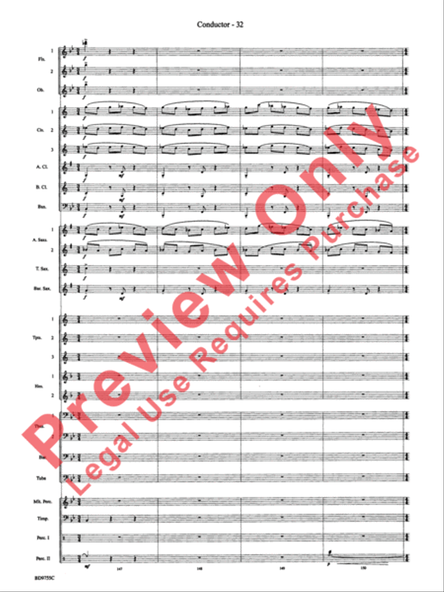 The Maelstrom The Maelstrom Concert Band scores gallery preview page 35