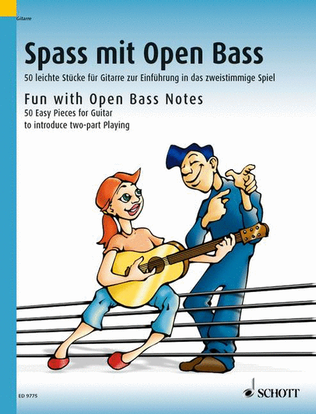 Book cover for Fun with Open Bass Notes