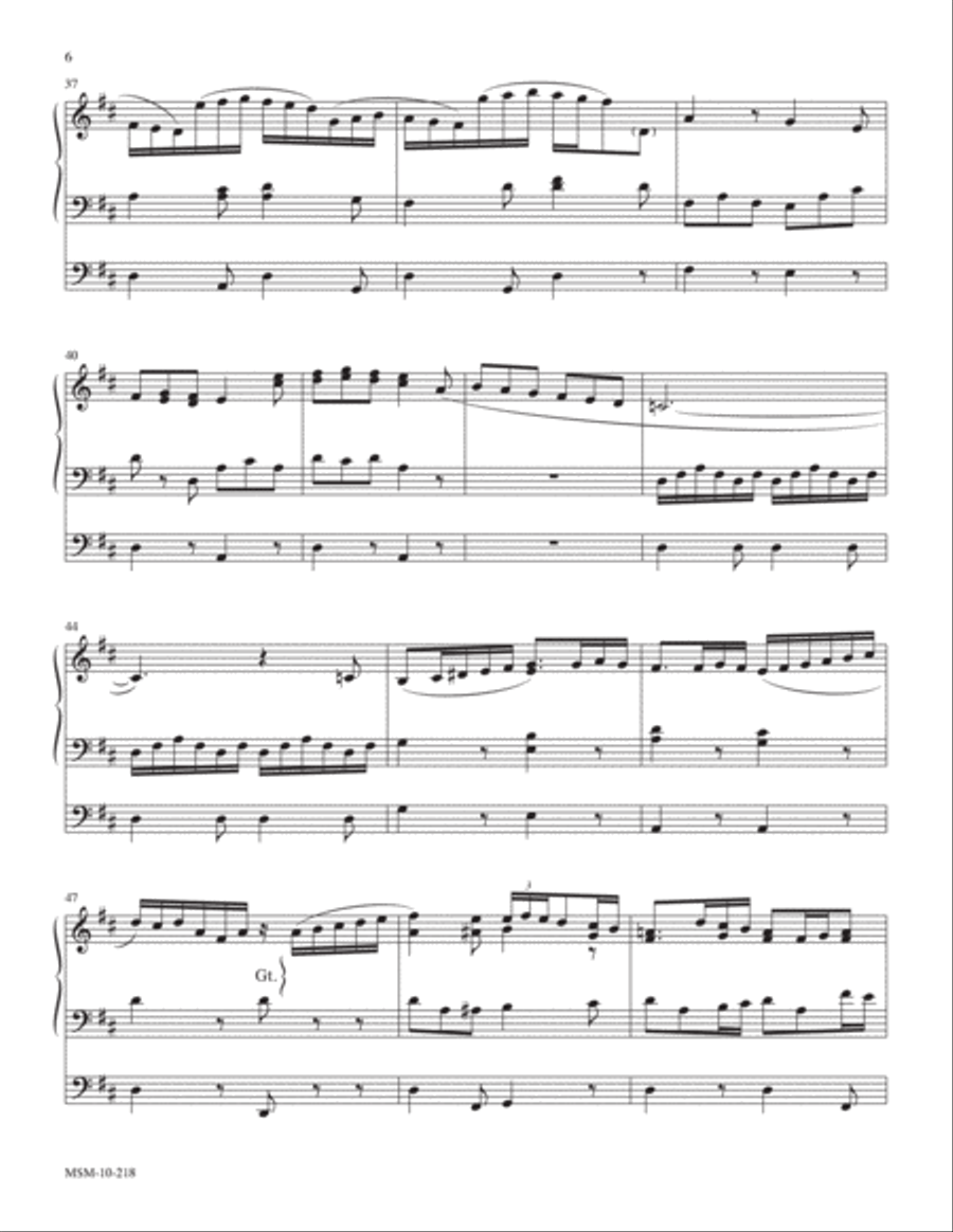 Two Carols for Organ Organ Solo scores gallery preview page 5