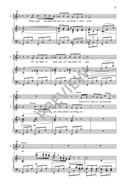 Hansel and Gretel Choral Suite I image number null