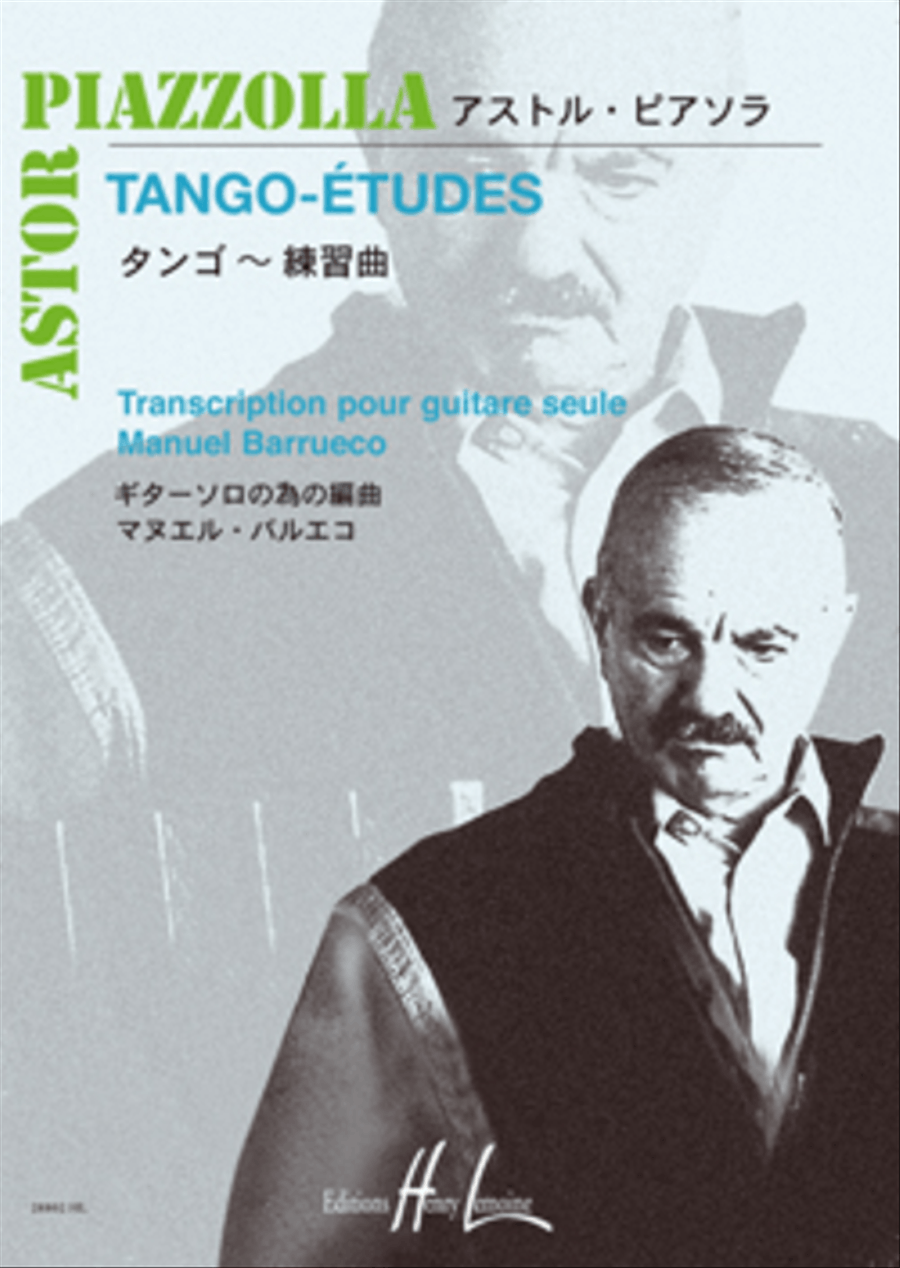 Tango - Etudes (6) ou Etudes tanguistiques Acoustic Guitar scores gallery preview page 1