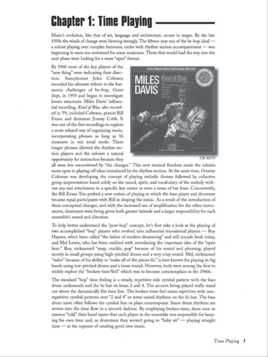 Beyond Bop Drumming Drum Set scores gallery preview page 3