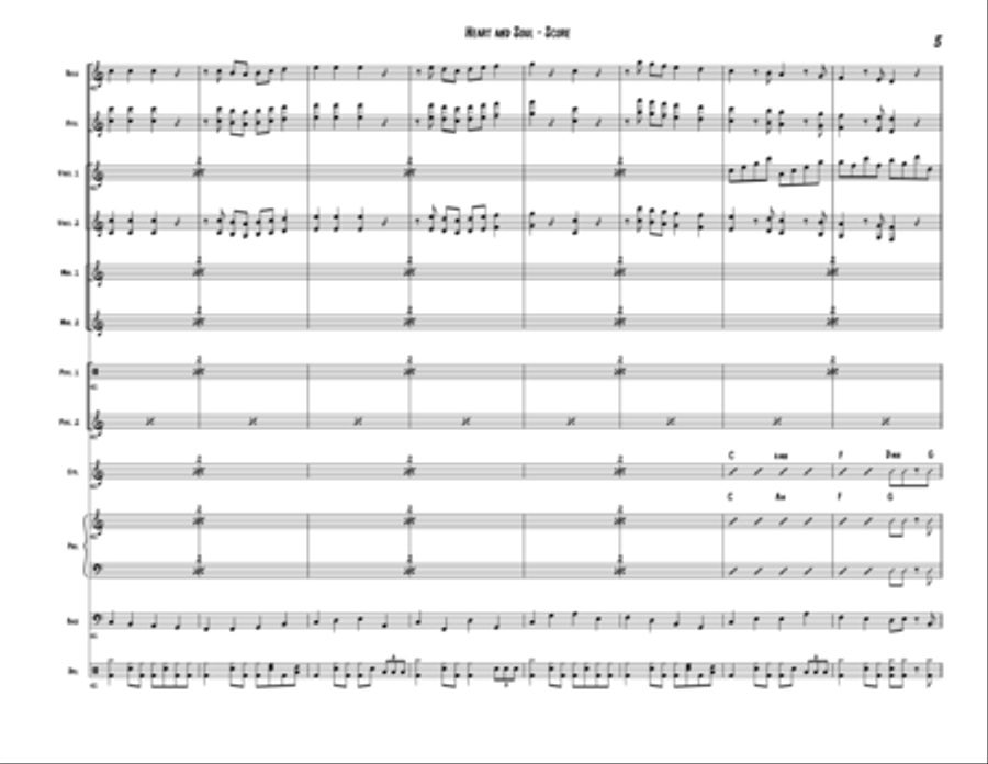 Heart And Soul Heart And Soul School and Community scores gallery preview page 5
