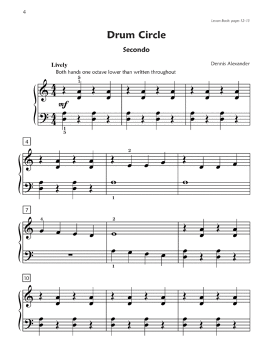 Premier Piano Course Duet 1B-2B (Value Pack) Piano Method scores gallery preview page 2