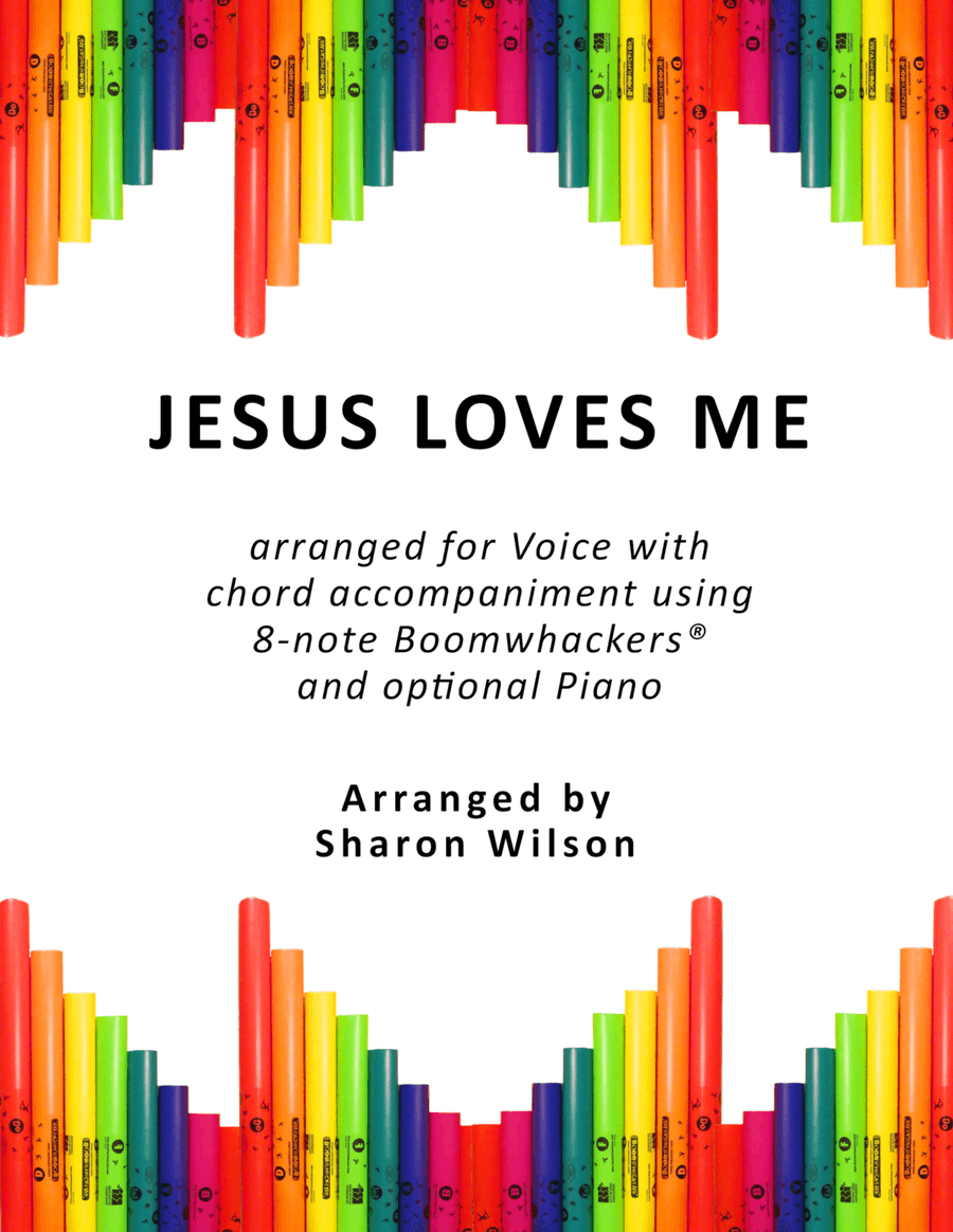 Jesus Loves Me (for Voice and 8-note Boomwhackers®) Voice scores gallery preview page 1