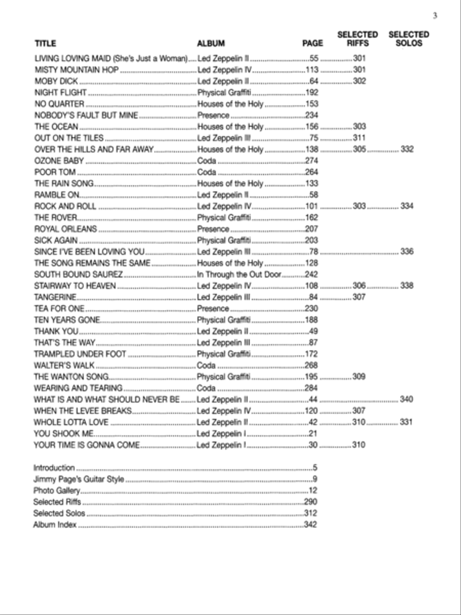 Complete Songbook Electric Guitar scores gallery preview page 3