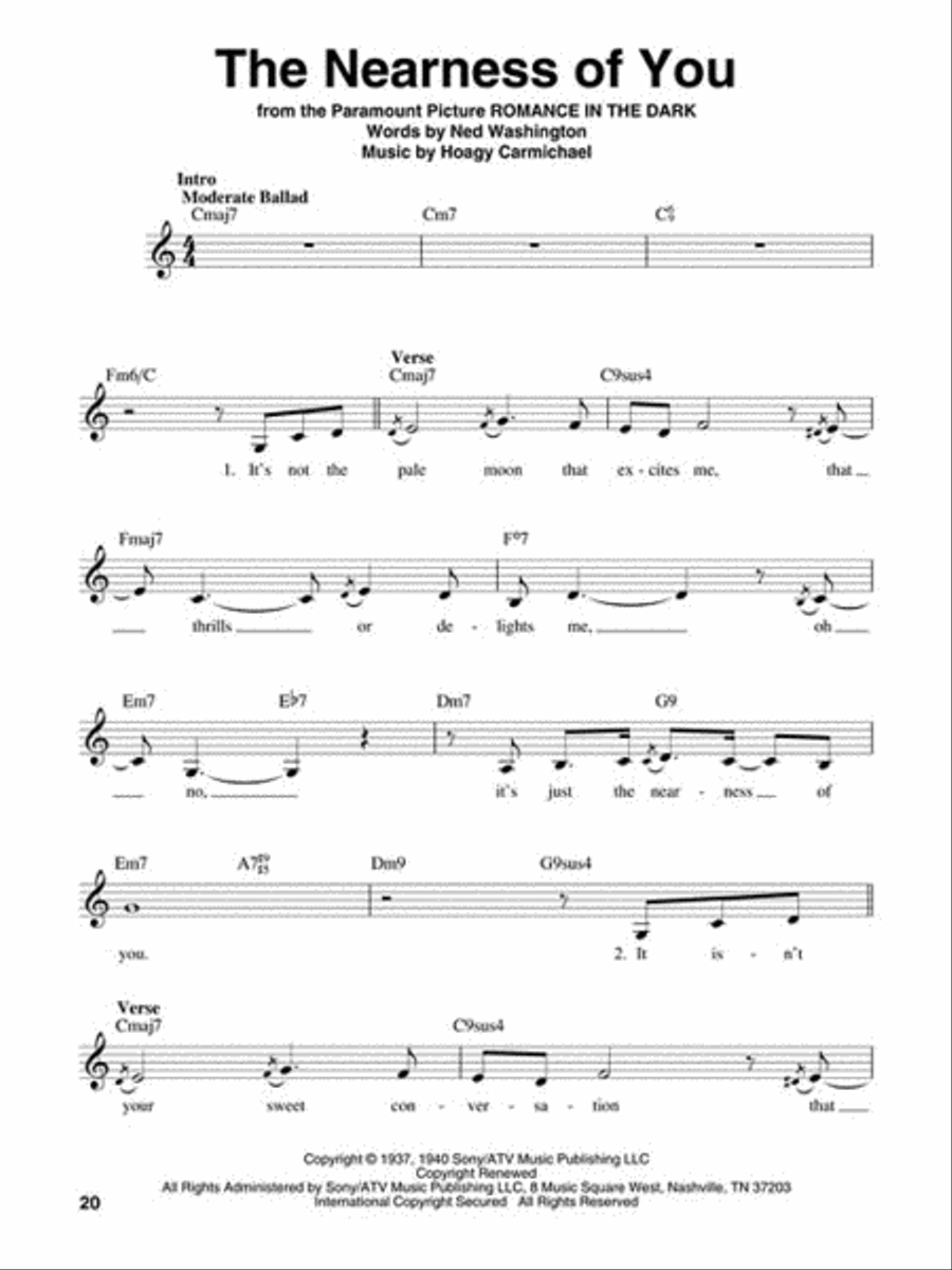 Jazz Ballads Jazz Ballads Voice scores gallery preview page 3