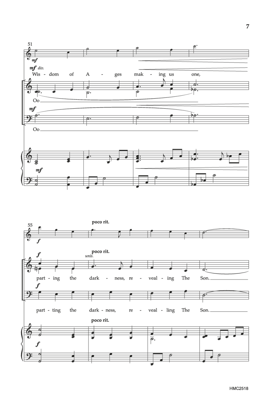 Be in Our Gathering 3-Part scores gallery preview page 6